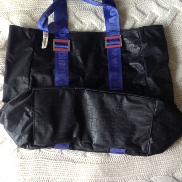 HARAJUKO Lovers Extra Large Black Manifesto Tote - Picture 11 of 13